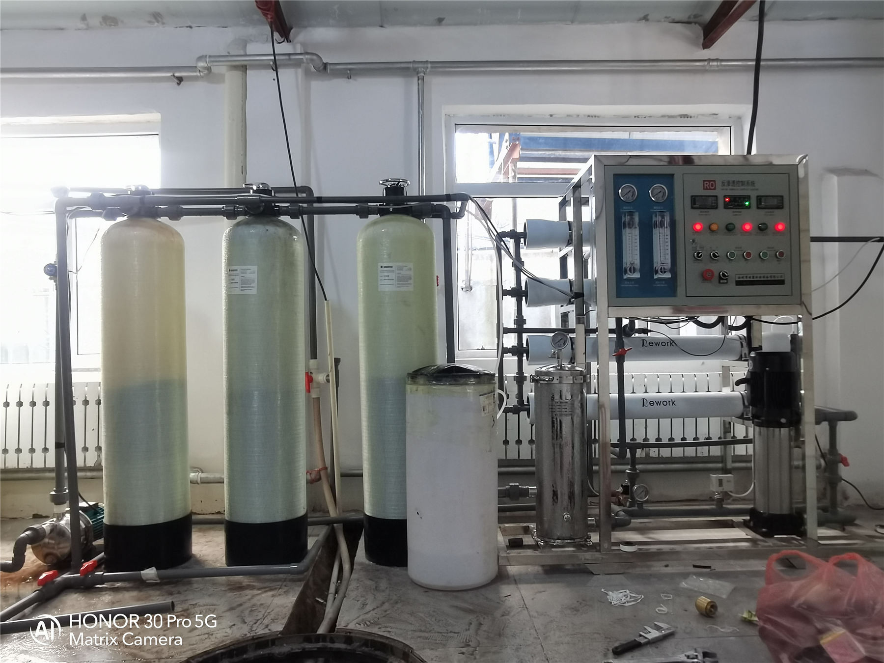 大型工業水處理設備